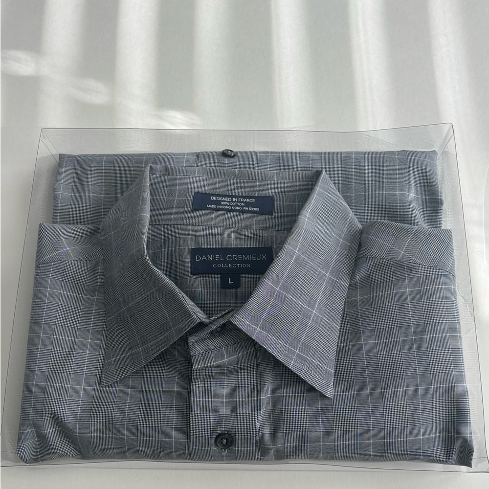 Daniel Cremieux Light Gray Dress Shirt